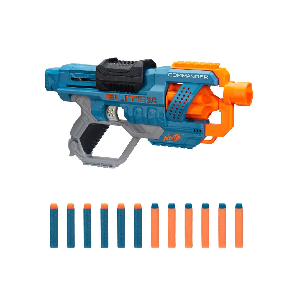 Lançador De Dardos Commander - Nerf - Elite 2.0