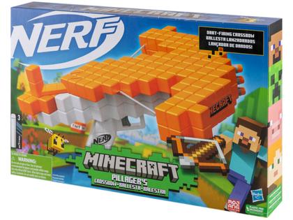 Lança Nerf Minecraft Pillagers Crossbow