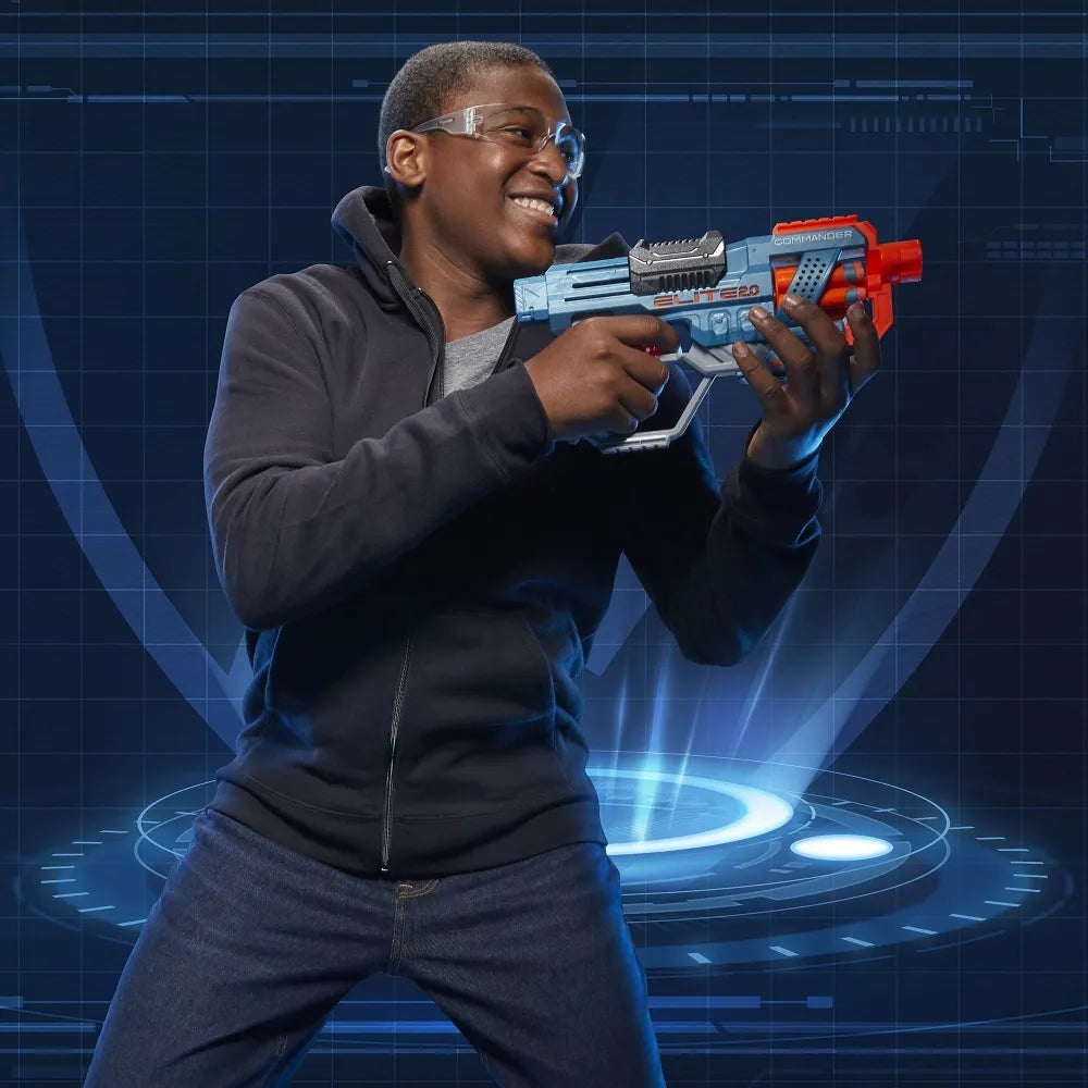 Lançador De Dardos Commander - Nerf - Elite 2.0
