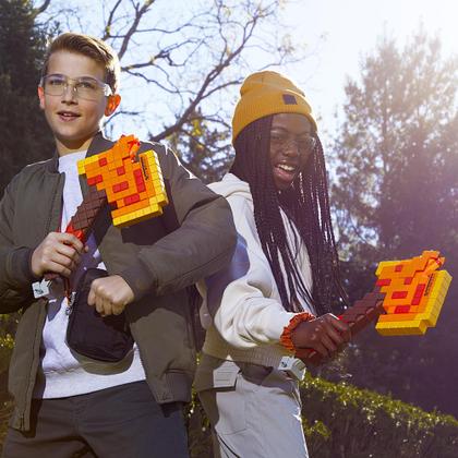 Nerf Minecraft Firebrand - Lança Dardos