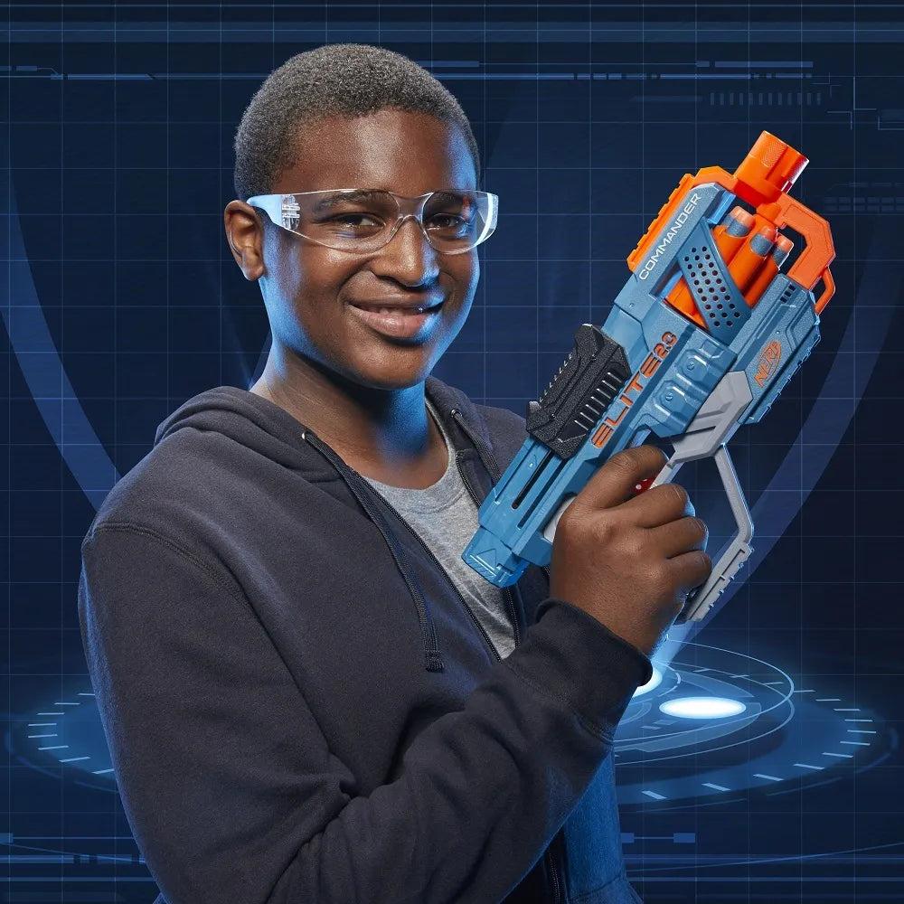 Lançador De Dardos Commander - Nerf - Elite 2.0