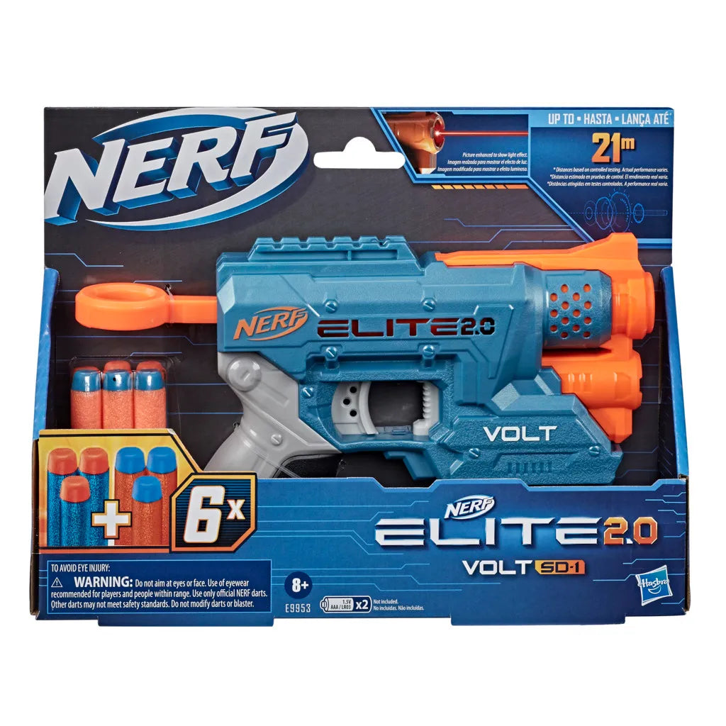 Lançador de Dardos Volt SD 1 - Nerf - Elite 2.0