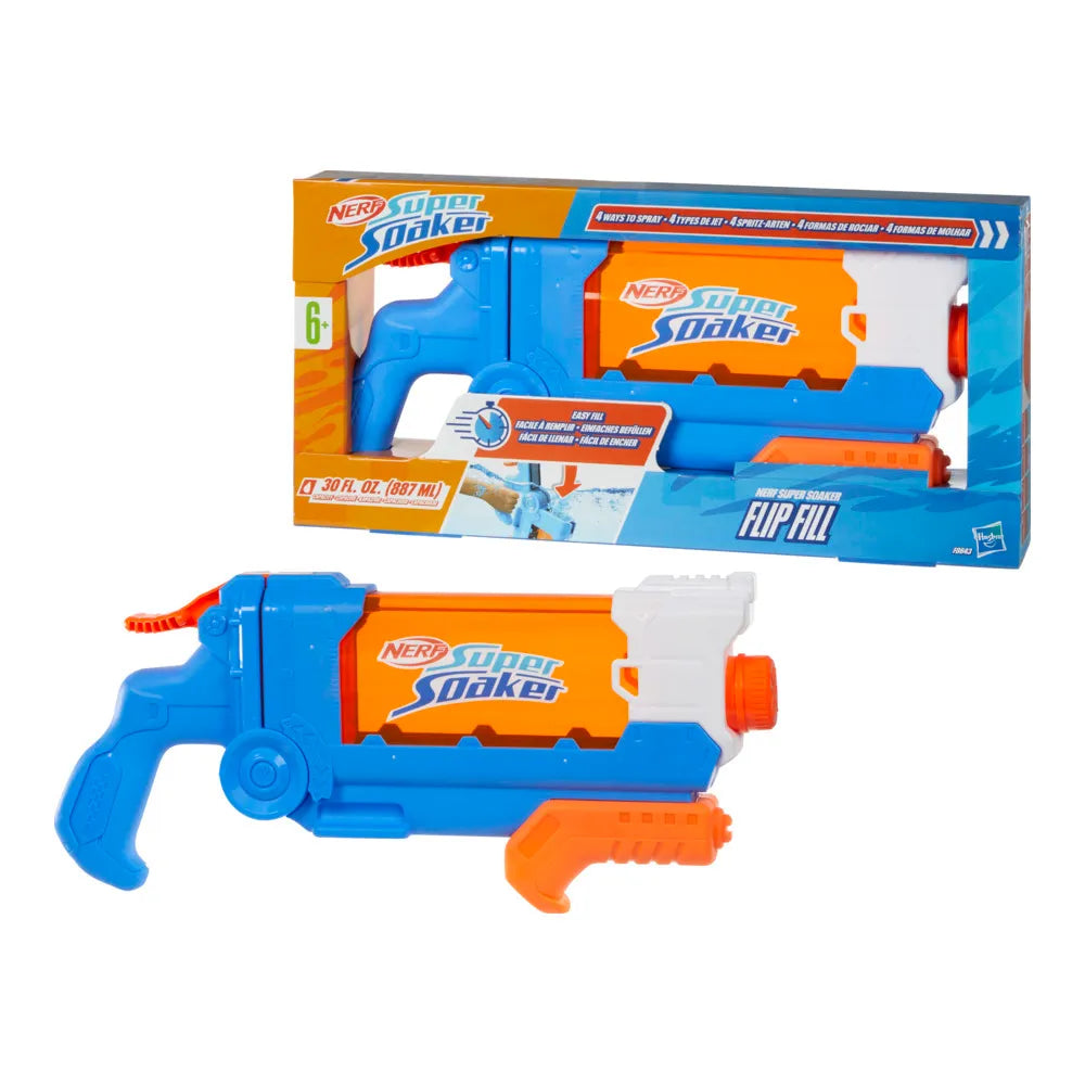 Lançador de Água Super Soaker - Flip Fill  Nerf