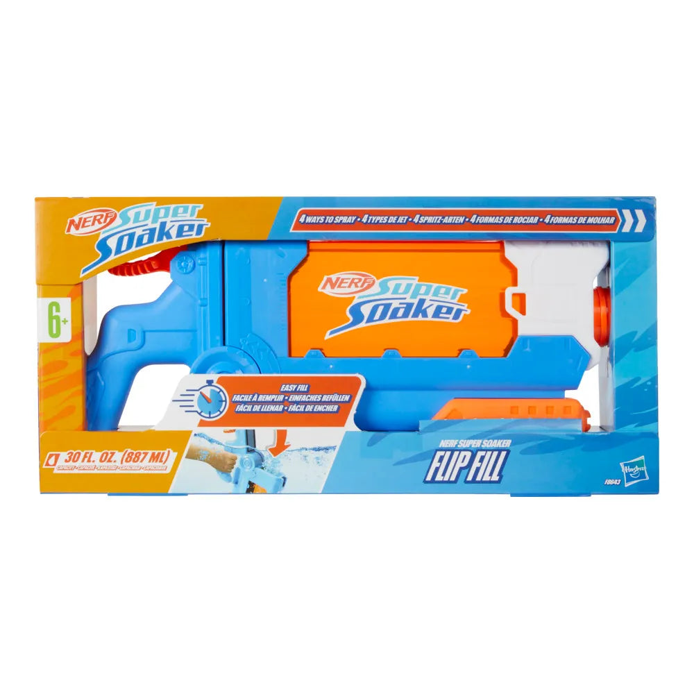 Lançador de Água Super Soaker - Flip Fill  Nerf