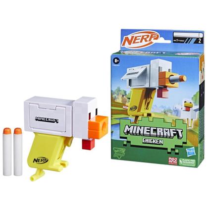 Blaster Nerf Microshots Minecraft Chicken