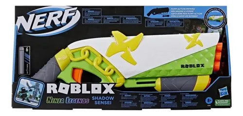 Lança Dardos Nerf Roblox Ninja Shadow Sensei