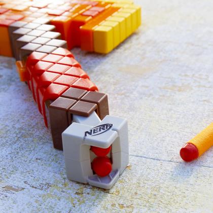 Nerf Minecraft Firebrand - Lança Dardos