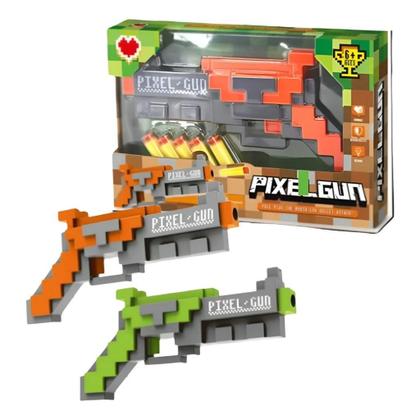 Lança Dardos Tipo Nerf Minecraft Pixel Gun
